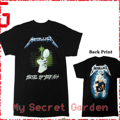 Metallica - Metal Up Your Ass Official T Shirt ( Men S ) ***READY TO SHIP from Hong Kong***